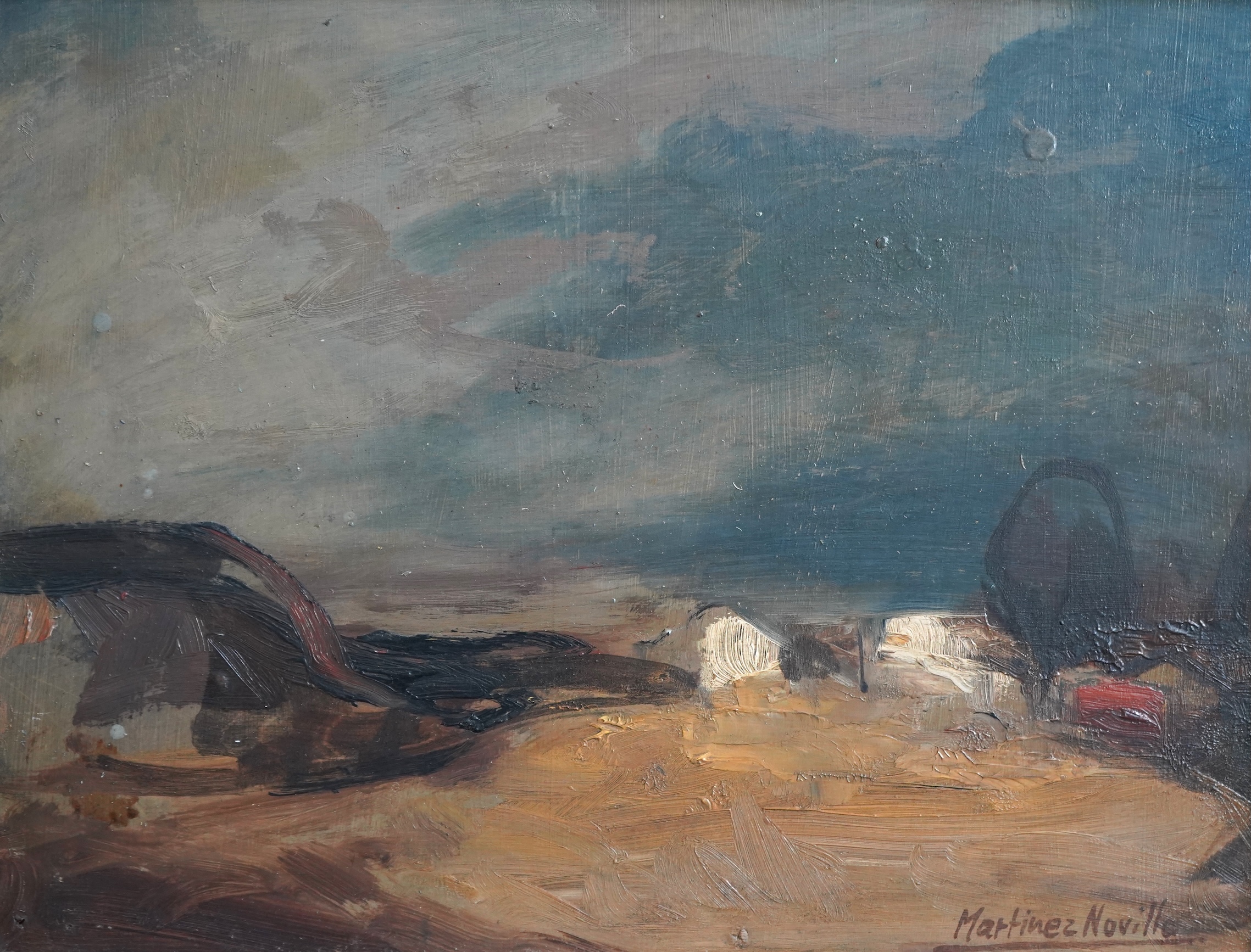 Cirilo Martinez Novillo, Spanish 1921-2008, 'Landscape'